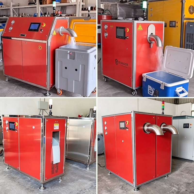 Commercial Ice Maker 100Kg - Maszyna do produkcji suchego lodu przeznaczonej