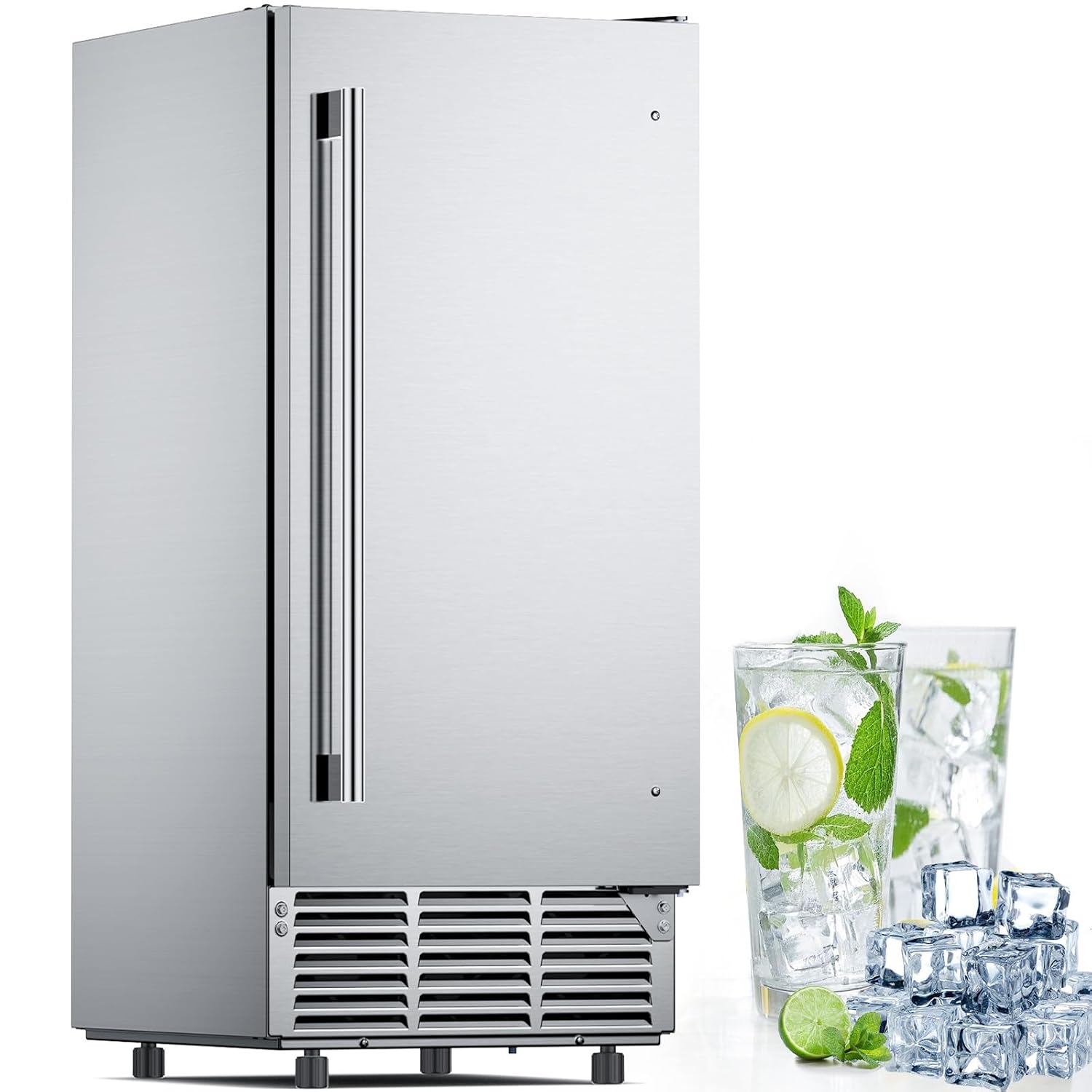 Commercial Ice Maker Air Cooled - Maszyna do lodu pod blatem z