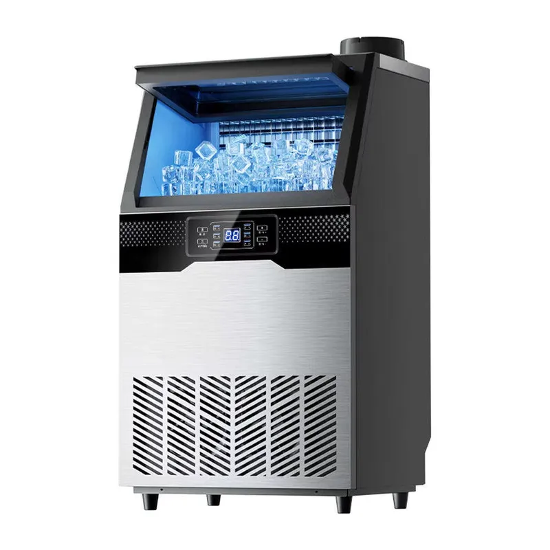 Commercial Ice Maker Air Cooled - Elektryczna kostkarka do lodu 40-50kg/dzień, ze