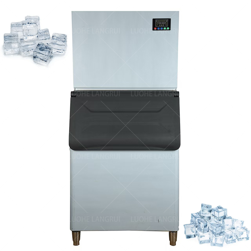 Commercial Ice Maker 200Kg Cube - Domowa/Komercyjna Wydajna Maszyna do Lodu w