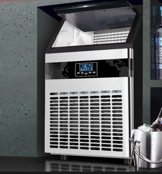 Commercial Ice Maker 100Kg - Maszyna do lodu 100kg, blatowa maszyna
