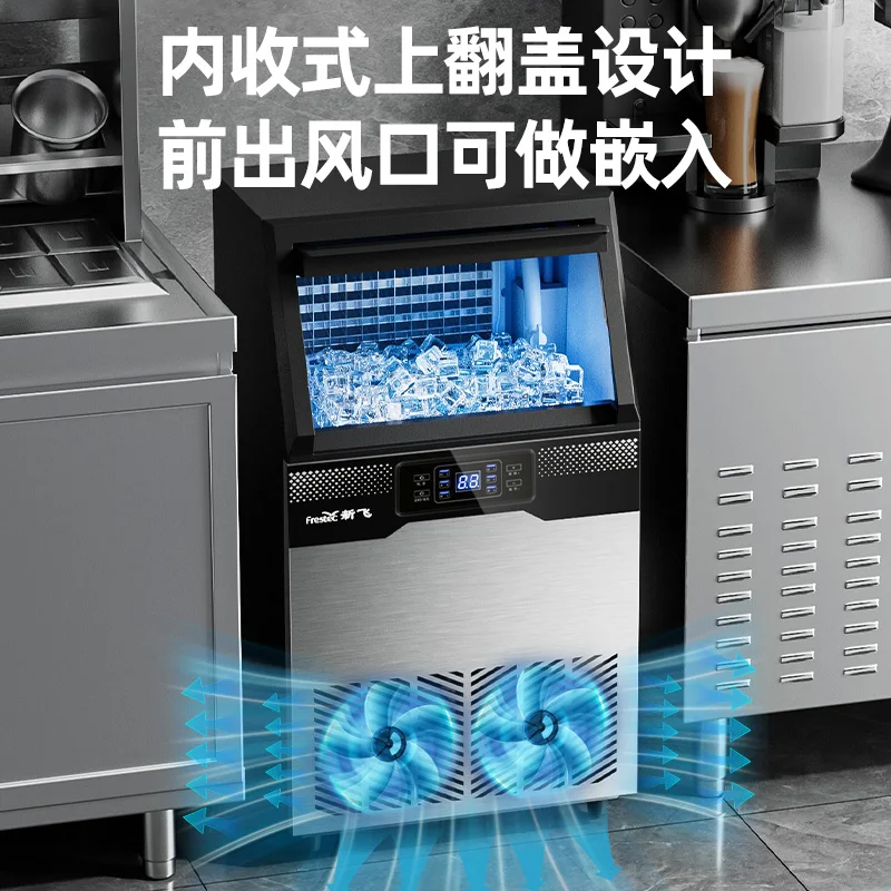 Commercial Ice Maker 100Kg - Automatyczna maszyna do kostek lodu, maszyna