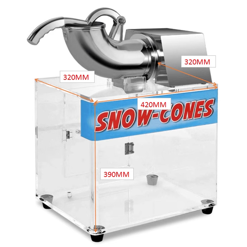 Ice Crusher Machine Commercial - # Komercyjny rozdrabniacz lodu ze stali