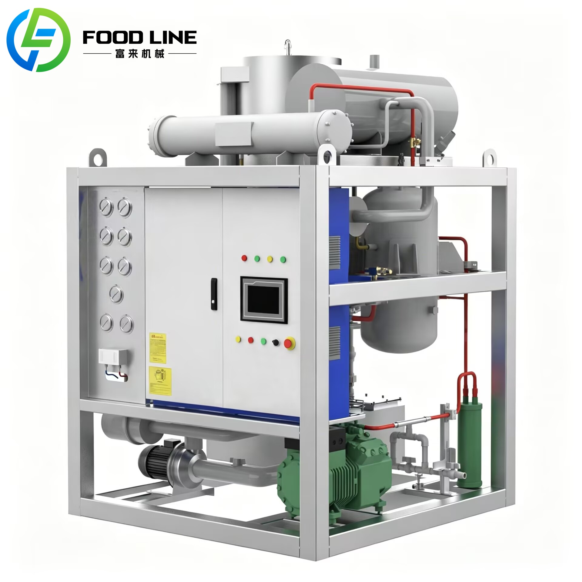 Maszyna do lodu w rurkach 500k – Ice Tube Machine 500Kg recenzja i cena