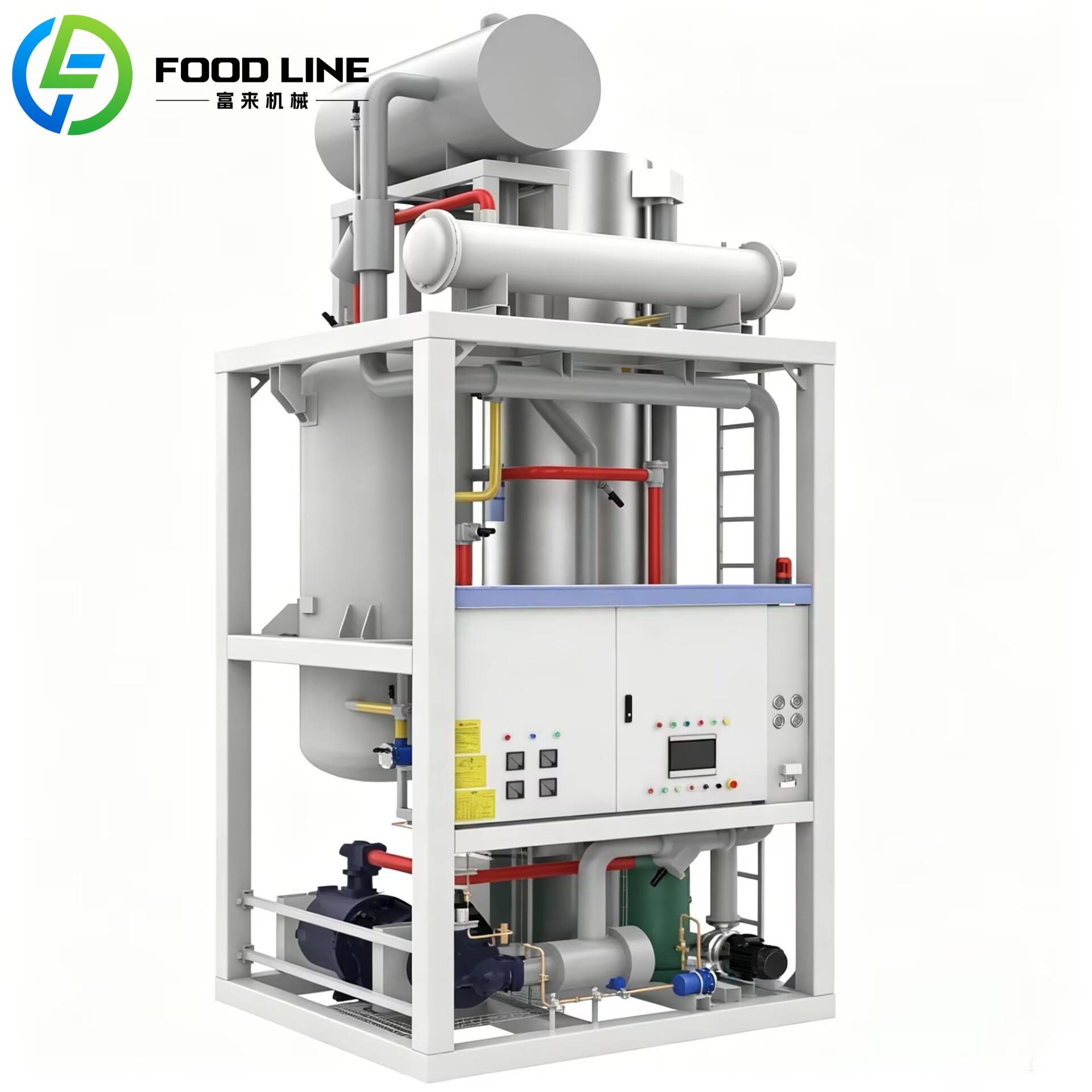Maszyna do lodu w rurkach 500k – Ice Tube Machine 500Kg recenzja i cena