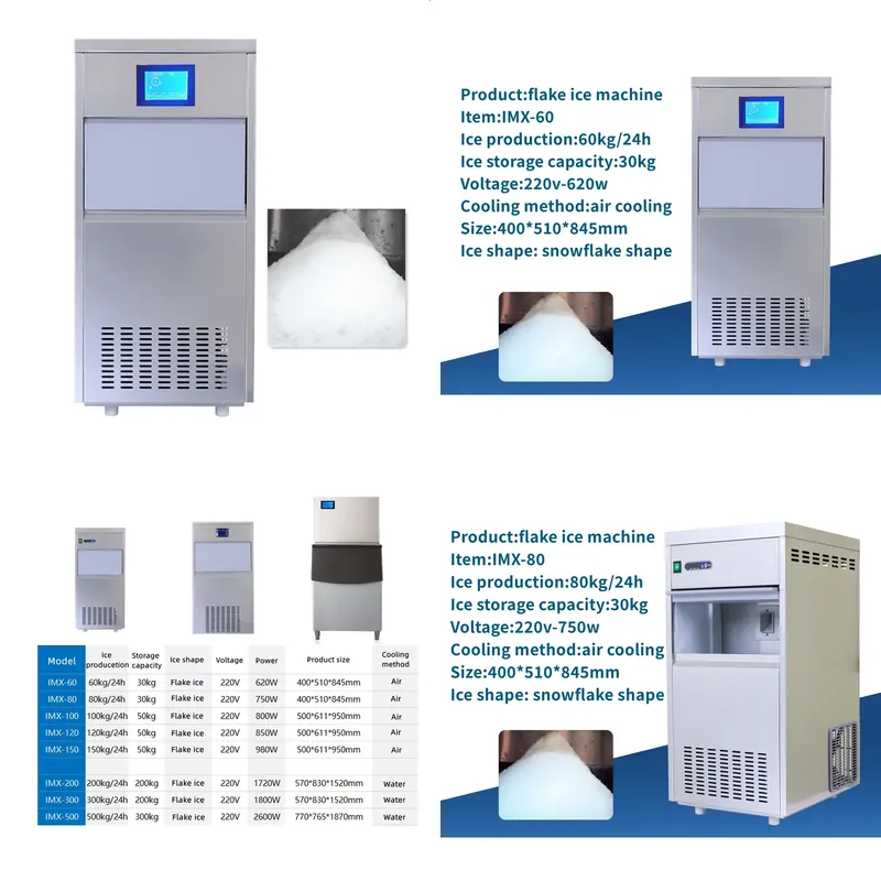 Maszyna do lodu do użytku kome – Commercial Ice Maker Air Cooled recenzja i cena