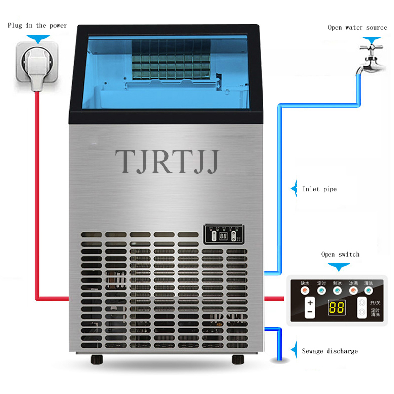 Profesjonalna, zintegrowana, c – Commercial Ice Maker Air Cooled recenzja i cena