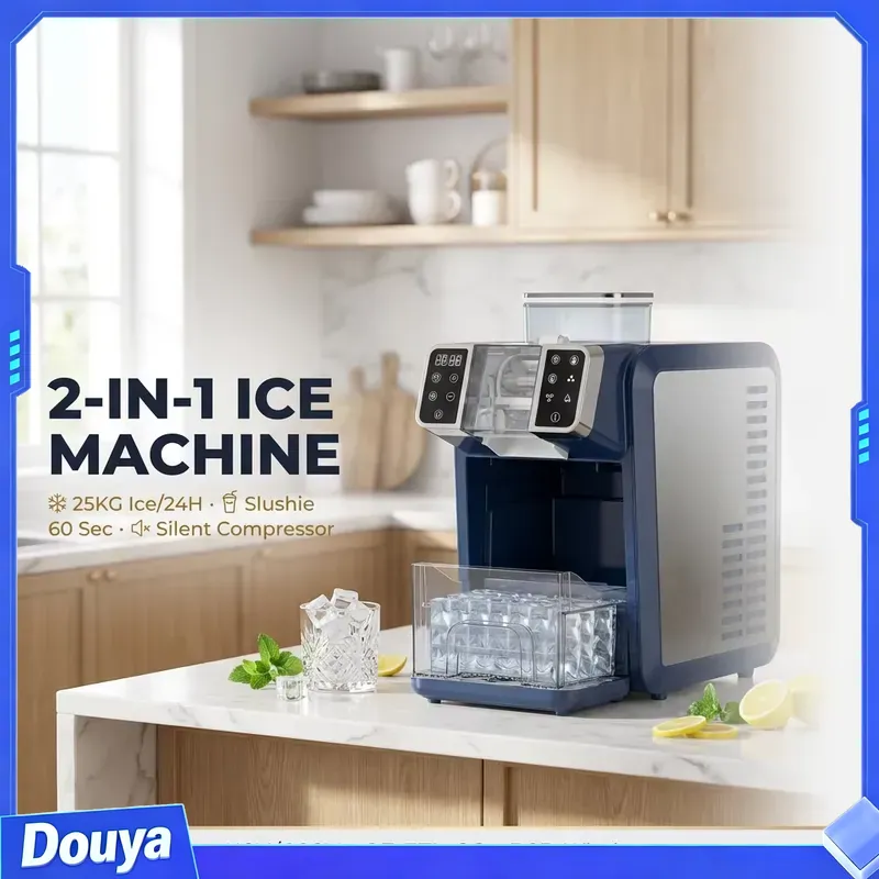 Fabrycznie Nowy 2-w-1 Producen – Ice Maker Machine 25Kg recenzja i cena