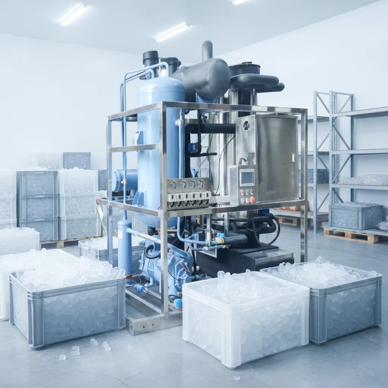 Komercyjna maszyna do lodu w r – Ice Tube Machine 500Kg recenzja i cena