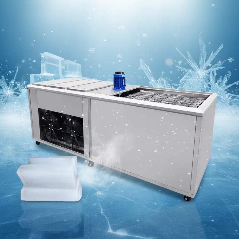 Kompletna mała maszyna do lodu – Block Ice Machine 1 Ton recenzja i cena