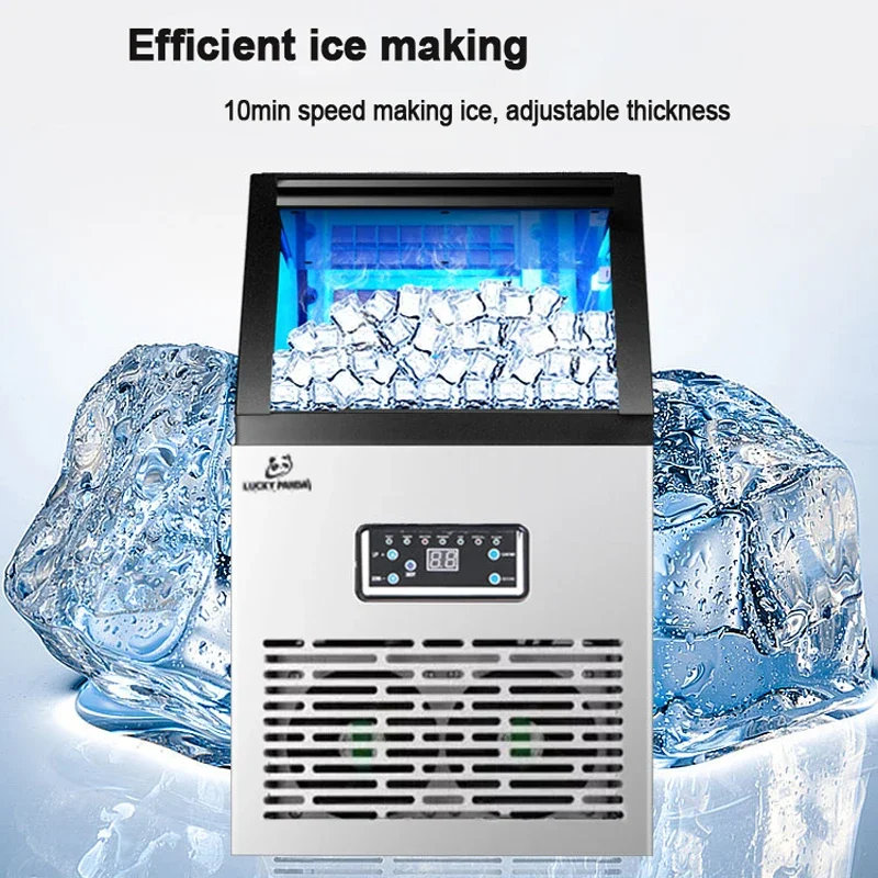 Lodyzator 110V/220V do użytku  – Commercial Ice Maker 100Kg recenzja i cena