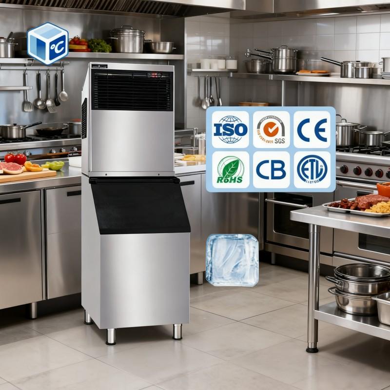 Maszyna do produkcji dużych bl – Commercial Ice Maker Air Cooled recenzja i cena