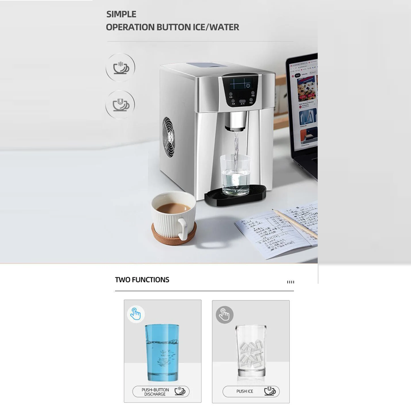 Automat do lodu i dystrybutor  – Ice Maker Water Filter recenzja i cena