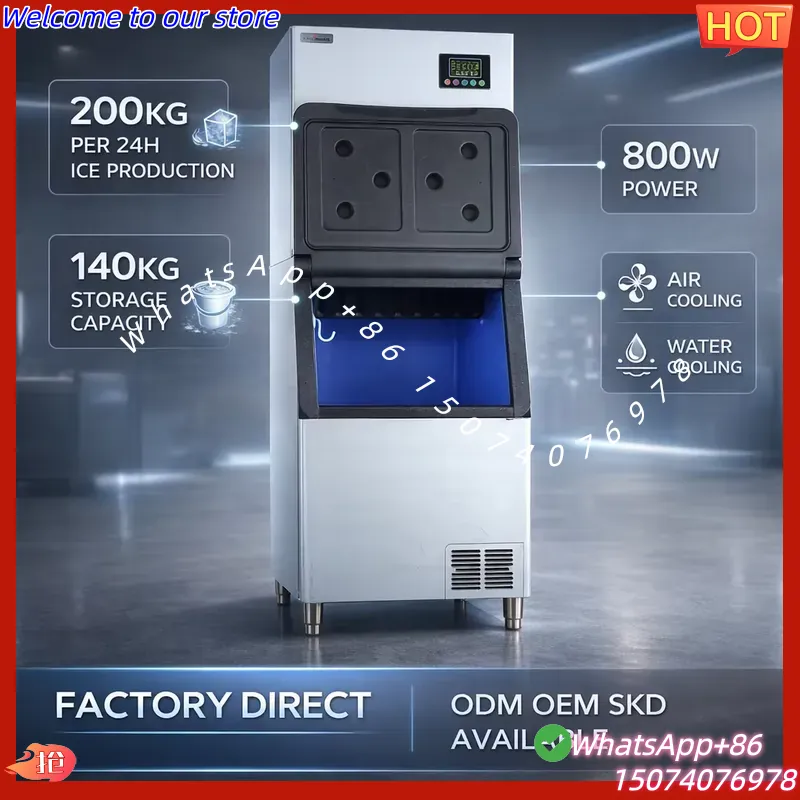Profesjonalna maszyna do lodu  – Ice Storage Bin 200Kg recenzja i cena