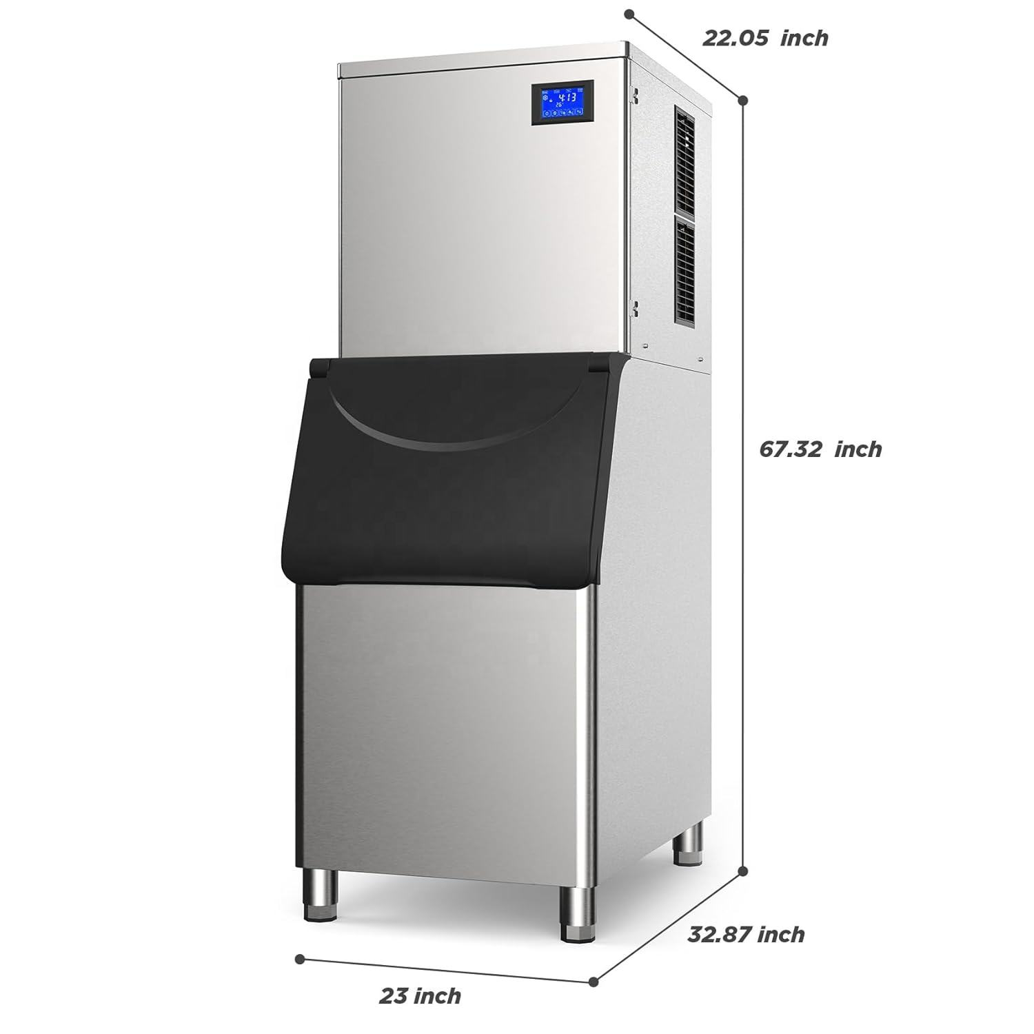 # Komercyjna, wysokowydajna, p – Commercial Ice Maker 200Kg Cube recenzja i cena