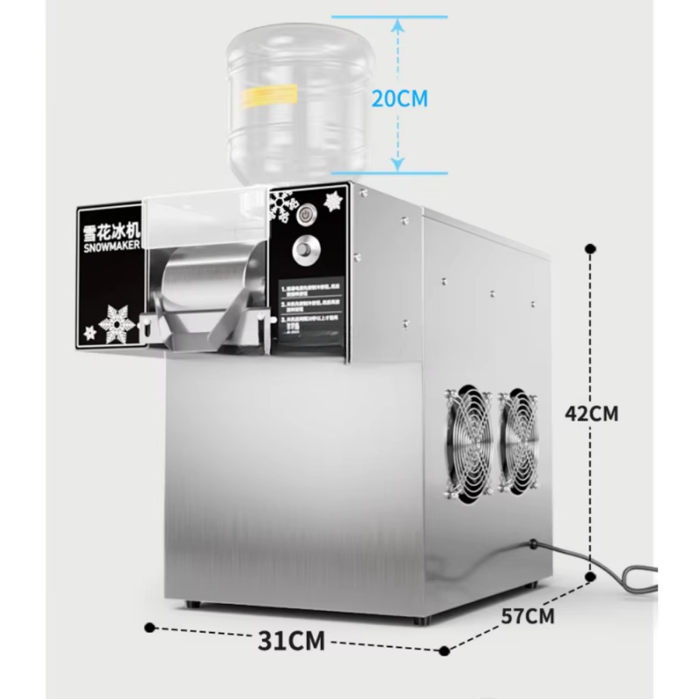 Komercyjna elektryczna maszyna – Commercial Ice Maker Air Cooled recenzja i cena