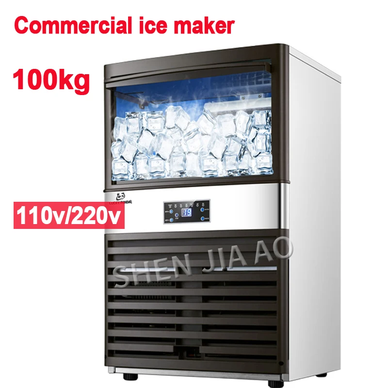Automatyczna kostkarka do lodu – Commercial Ice Maker 100Kg recenzja i cena