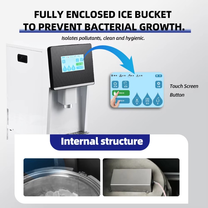 Energooszczędna maszyna do lod – Ice Machine 50Kg Nugget recenzja i cena