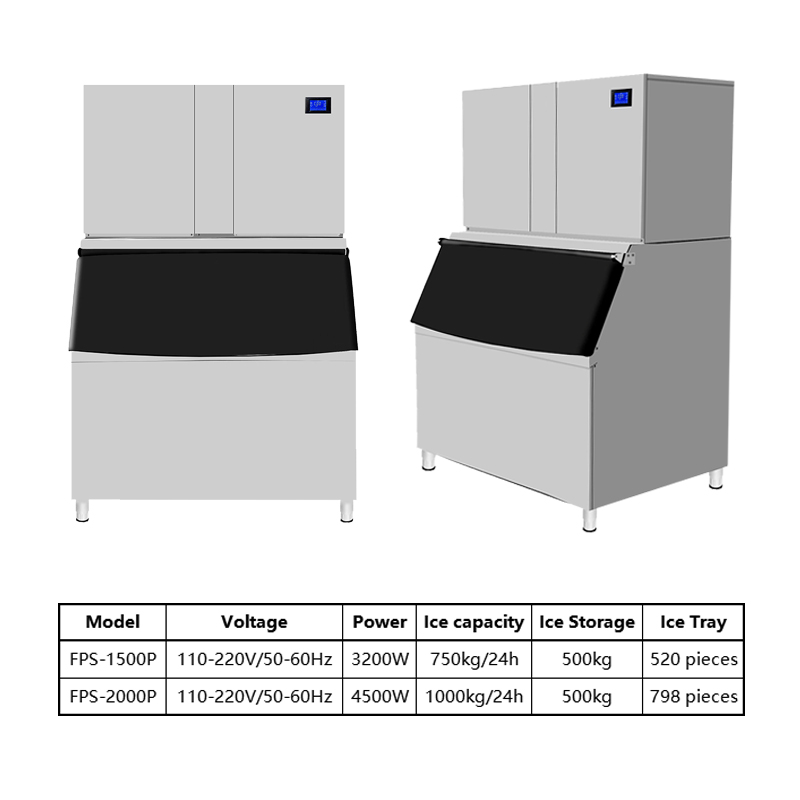 Maszyna do lodu w kostkach 1 t – Block Ice Machine 1 Ton recenzja i cena