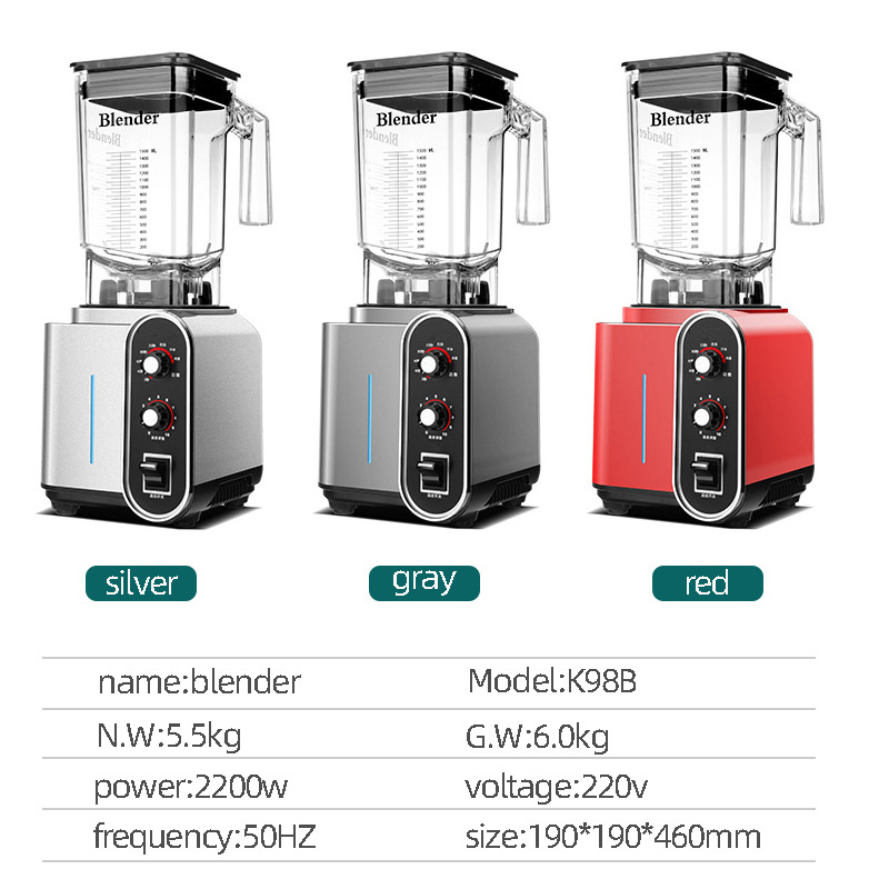 2L Mikser Kuchenny do Gotowani – Ice Crusher Machine Commercial recenzja i cena