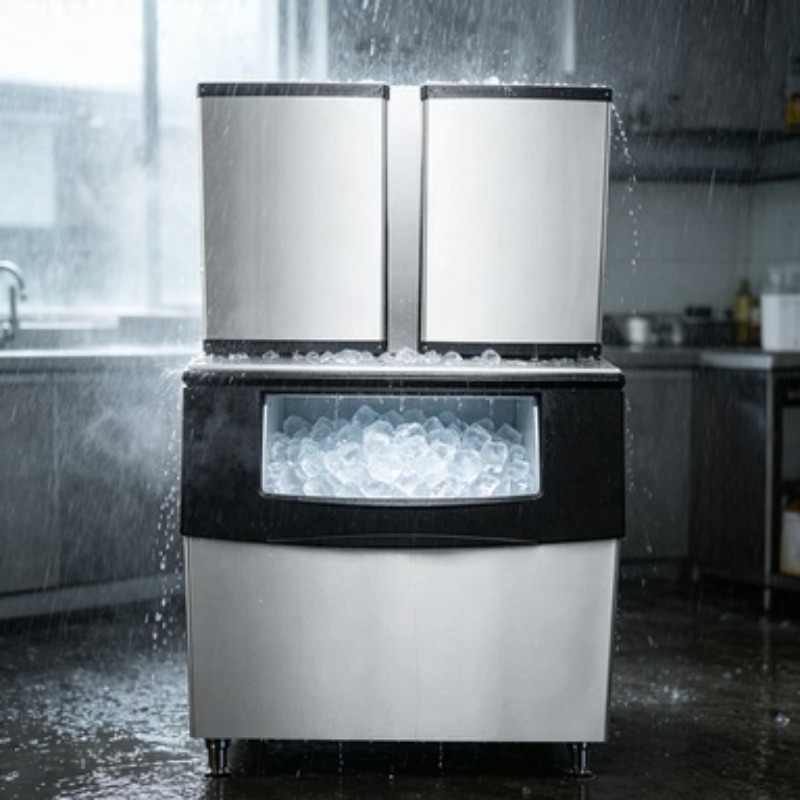 Profesjonalna maszyna do lodu  – Commercial Ice Maker 200Kg Cube recenzja i cena