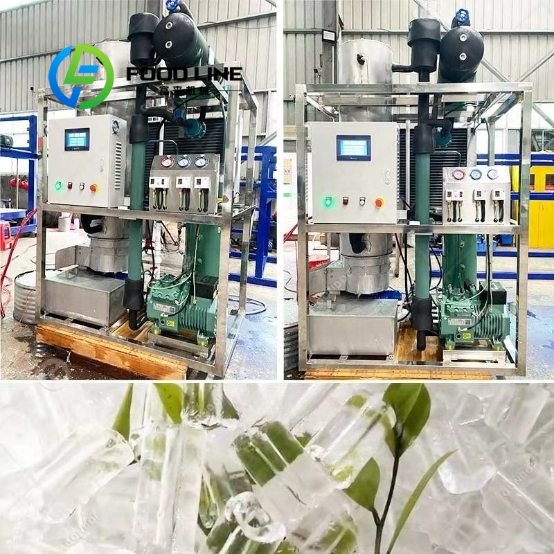 Maszyna do produkcji kostek lo – Ice Tube Machine 500Kg recenzja i cena