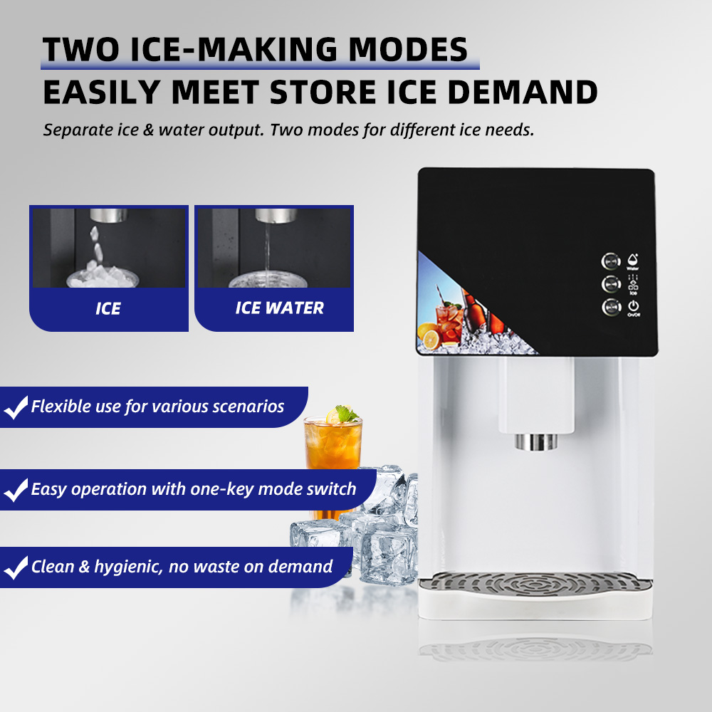 Hurtowy automat do lodu w kost – Ice Machine 50Kg Nugget recenzja i cena