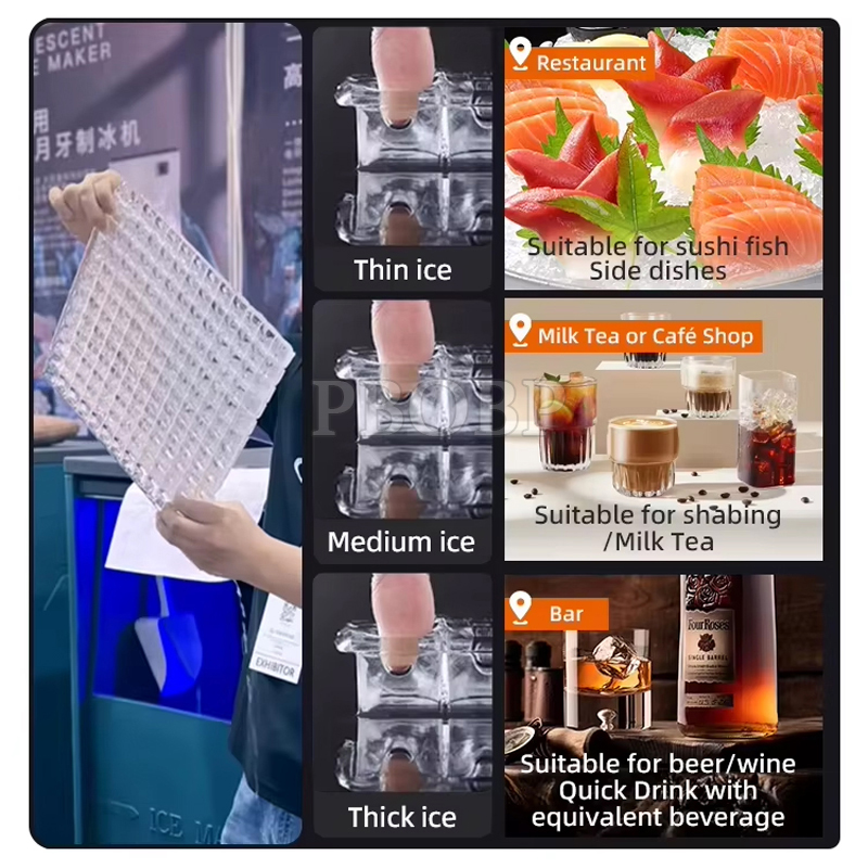 Elektryczna, komercyjna maszyn – Commercial Ice Maker Air Cooled recenzja i cena