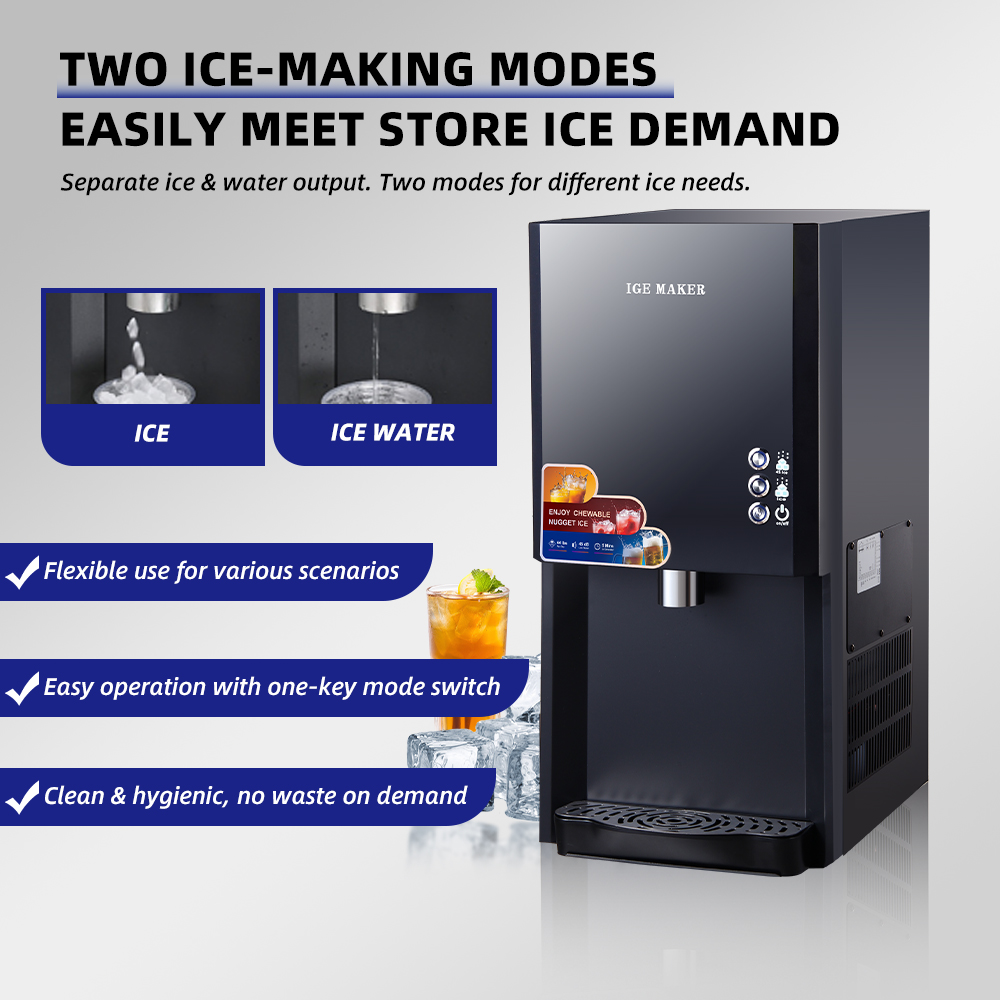 Automatyczna maszyna do lodu w – Ice Machine 50Kg Nugget recenzja i cena