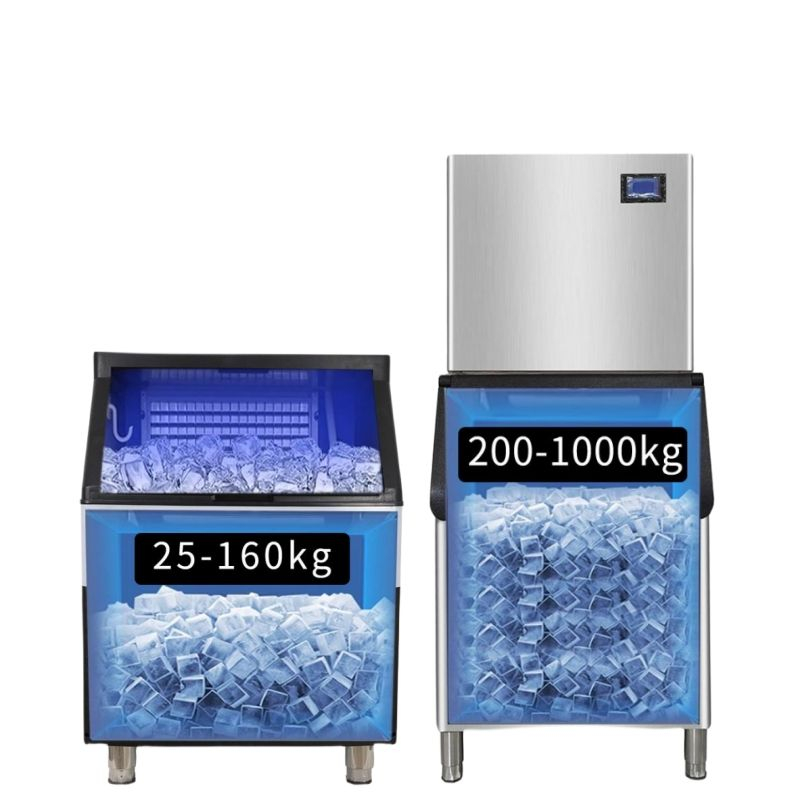 Profesjonalna maszyna do lodu  – Commercial Ice Maker 100Kg recenzja i cena