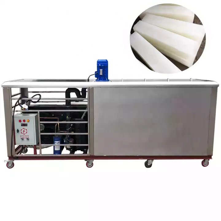 Duża, 1-tonowa, solarna, komer – Block Ice Machine 1 Ton recenzja i cena