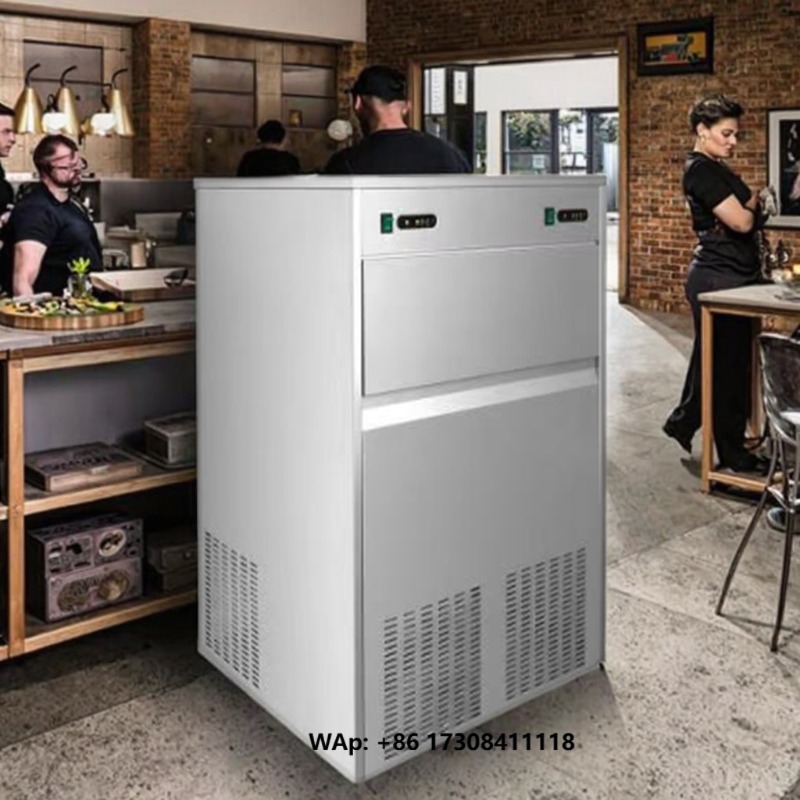 Profesjonalna maszyna do lodu  – Commercial Ice Maker 100Kg recenzja i cena