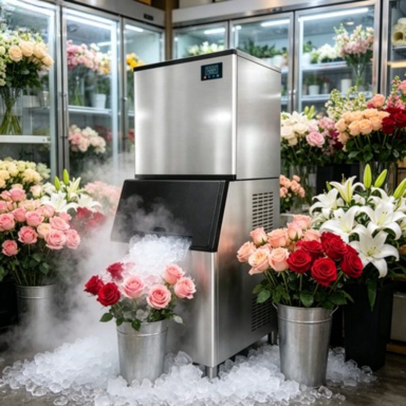 Przemysłowa maszyna do produkc – Commercial Ice Maker Air Cooled recenzja i cena