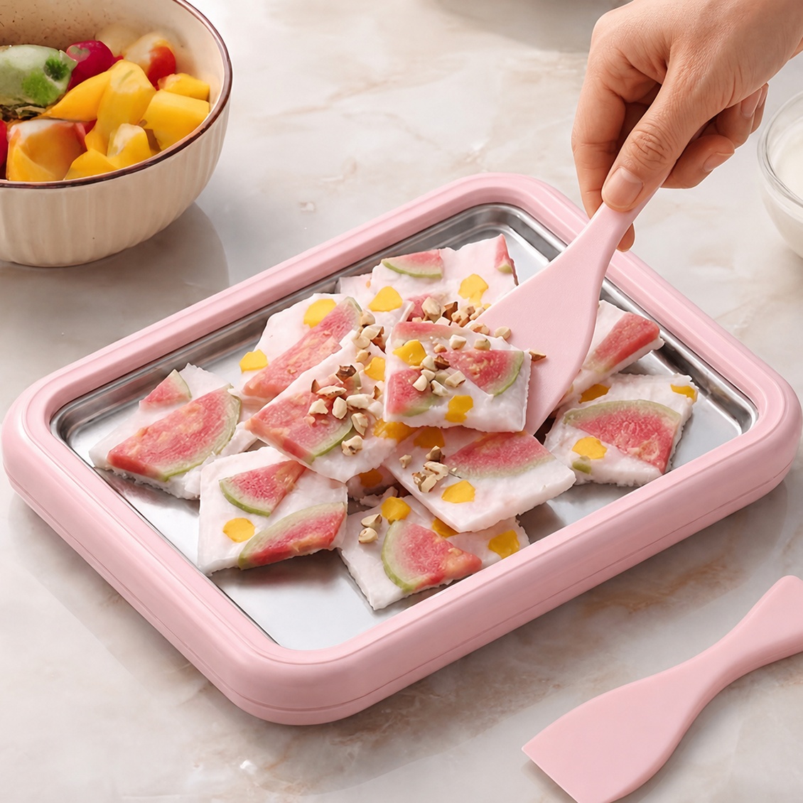 Maszyna do lodów ze stali nier – Countertop Ice Maker Commercial recenzja i cena