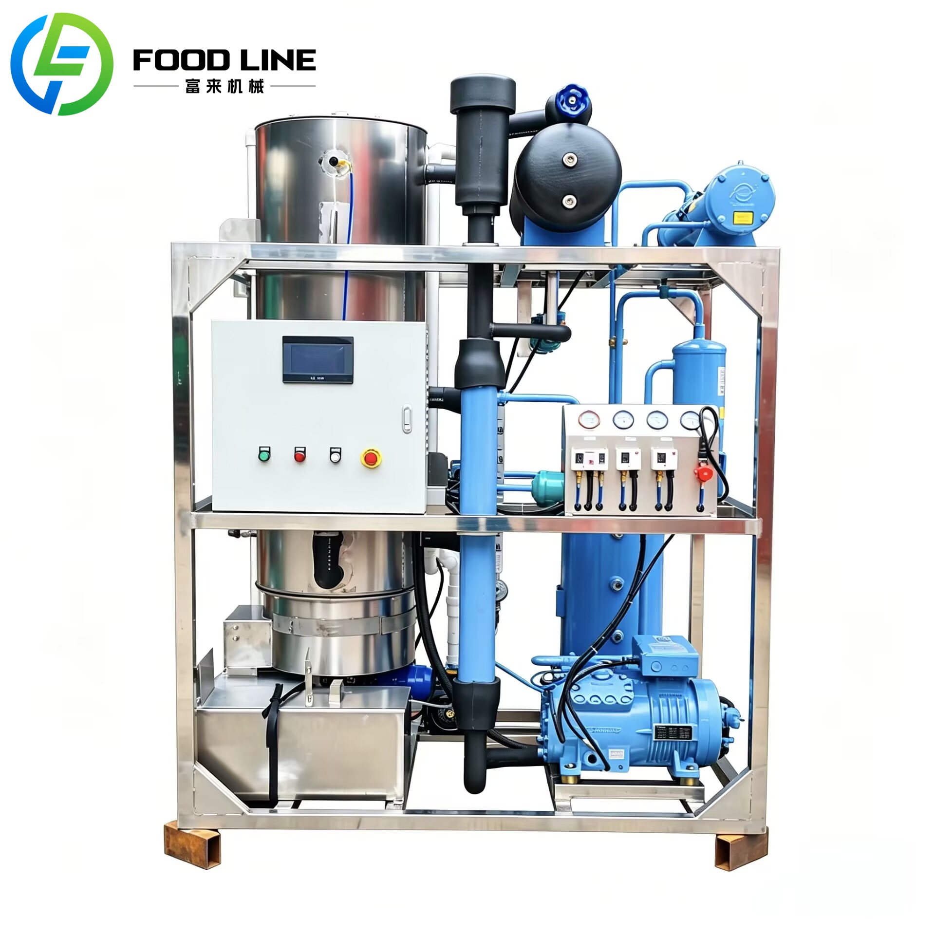 Maszyna do produkcji lodu w ru – Ice Tube Machine 500Kg recenzja i cena