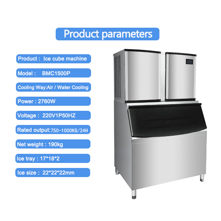 Hurtowa Komercyjna Maszyna do  – Commercial Ice Maker 100Kg recenzja i cena